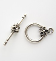 Flower Toggle Clasp